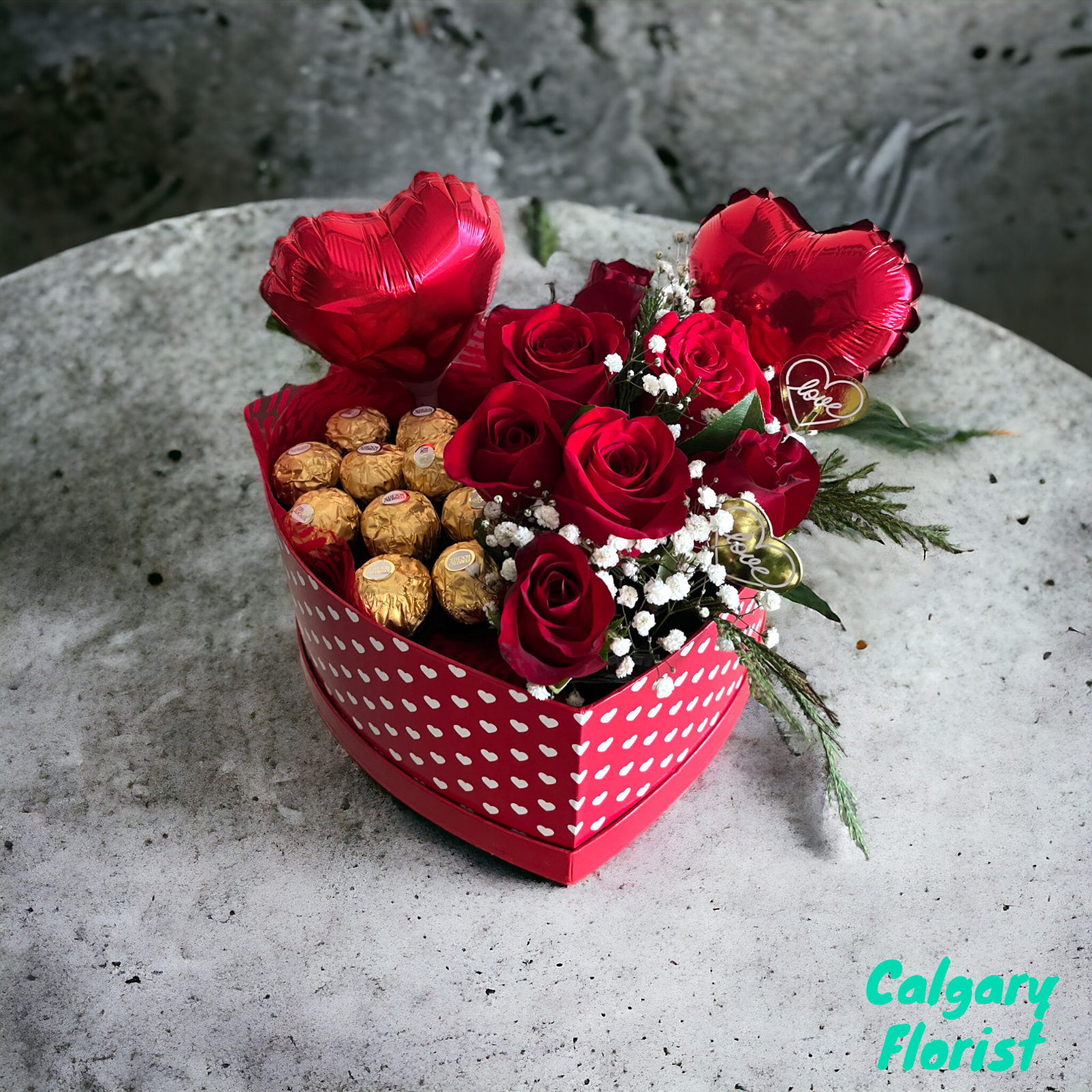 calgary chocolate roses