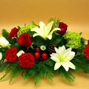 Winter's Embrace Christmas Centerpiece