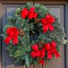 Mixed Winter Greenery Wreath