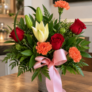 Natural Lily Rose and Carnation Bouquet 1.png